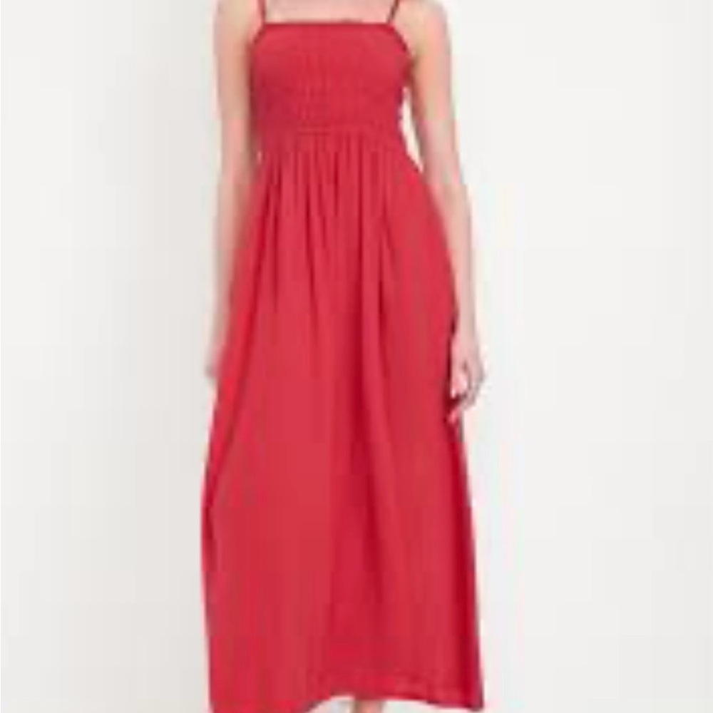 Old Navy Burnt Red Maxi Dress